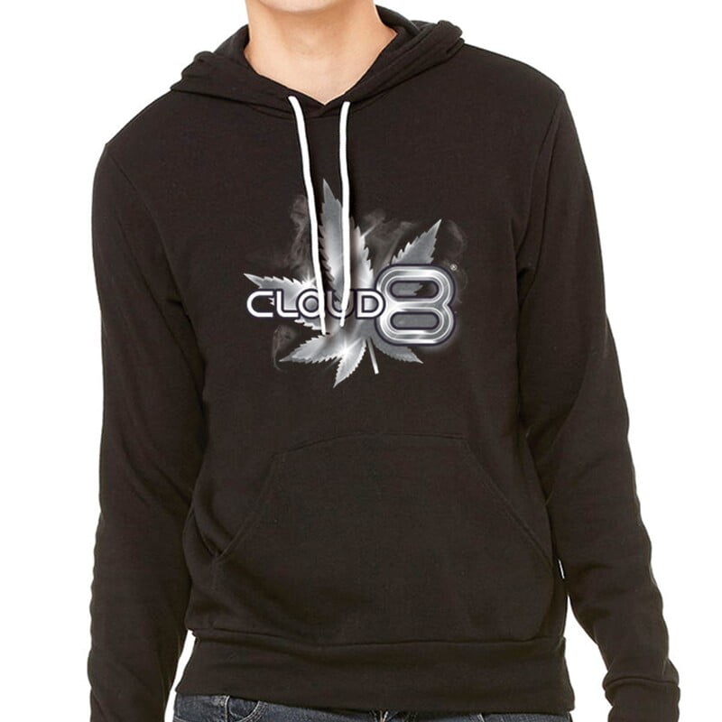 Cloud 8 Silver Leaf Hoodie Soft Fleece Triple Extra Large 3XL